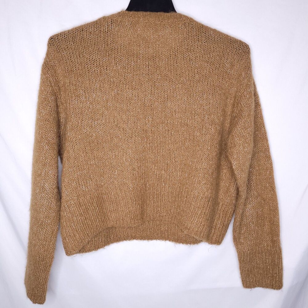 H&M Wool Alpaca Sweater Womens Small Brown - Picture 2 of 7
